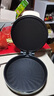 利仁（Liven）新款元寶電餅鐺家庭用加大加深38mm深烤盤1800W雙面加熱電餅檔烙餅鍋煎餅鍋烤肉鍋早餐機LR-J3436 曬單實拍圖