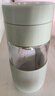 FGA富光玻璃杯女膠囊泡茶杯便攜高顏值辦公室學(xué)生茶水分離杯子360ML 曬單實(shí)拍圖