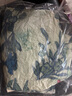 EIN言夢(mèng)幻褶皺印花桑蠶絲小立領(lǐng)復古文藝長(cháng)袖襯衫女2025早秋新款粉綠S 曬單實(shí)拍圖