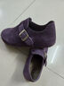 駱駝（CAMEL）松包2代全包勃肯鞋舒適深口鞋 L26S700003 紫色(全包升級款) 38 曬單實(shí)拍圖