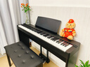 雅馬哈（YAMAHA）新P225B電鋼琴88鍵重錘初學(xué)考級便攜成人兒童木架三踏板全套禮包 曬單實(shí)拍圖