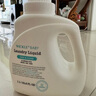 WICKLE嬰兒洗衣液新生嬰兒專用酵素洗衣液1瓶+6袋組合裝 4L（自然香型） 曬單實(shí)拍圖