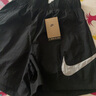 耐克（NIKE）女運動(dòng)短褲 夏季 梭織超薄 跑步休閑 清爽舒適 DM6740-010 黑 M 曬單實(shí)拍圖