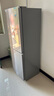 美的（Midea）186雙開(kāi)門(mén)兩門(mén)低音小型節能省電無(wú)霜低溫補償深冷速凍租房宿舍家用小冰箱BCD-186WMA 家電國家補貼 曬單實(shí)拍圖