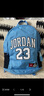 Jordan耐克AJ喬丹23號美式學(xué)生雙肩包 大容量多袋戶外通勤   北卡藍(lán) 曬單實(shí)拍圖