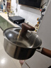 蘇泊爾304不銹鋼湯鍋奶鍋煮面鍋木紋手柄18cm復底通用ET18JHBS01-WD 曬單實(shí)拍圖