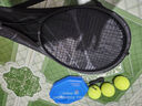 京東京造 小黑拍網(wǎng)球拍訓練套裝 單人初學(xué)者入門(mén)網(wǎng)球帶繩回彈訓練器  曬單實(shí)拍圖