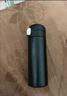 虎牌（TIGER）進(jìn)口保溫杯彈跳蓋水杯學(xué)生上學(xué)專(zhuān)用喝水杯男女大容量316 彈跳保溫杯500毫升黑色 曬單實(shí)拍圖