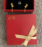 周六福輕婚嫁系列蝴蝶結黃金耳墜女生日禮物計價(jià)A0912513 一對 約2.02g 曬單實(shí)拍圖
