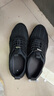 西域駱駝（VANCAMEL）網(wǎng)面鞋男款2024夏季透氣真皮網(wǎng)眼潮流男士休閑鞋鏤空網(wǎng)布鞋子男 6776黑色網(wǎng)面款 39 標準皮鞋碼 曬單實(shí)拍圖