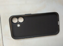 奶小鴨（NEYAA）適用蘋果17手機殼 iphone17保護套鏡頭全包超薄磨砂半透明防摔硅膠軟殼男女款 深空黑 曬單實拍圖