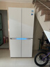 美的（Midea）熊墩墩系列603雙系統(tǒng)純平全嵌Max超凈除菌十字四開門一級無霜國家補(bǔ)貼家用電冰箱BCD-603WUSPZM(E) 曬單實(shí)拍圖
