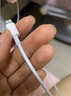 Apple/蘋(píng)果 USB-C轉閃電接口充電線(xiàn) -1米 蘋(píng)果充電線(xiàn)手機充電線(xiàn)原裝充電線(xiàn)適用于閃電接口iPhone/iPad 曬單實(shí)拍圖