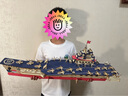 玩控 3d木質(zhì)拼插立體拼圖 軍事戰艦 木制高難度拼裝仿真模型diy玩具 遼寧號航母 曬單實(shí)拍圖