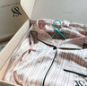 維多利亞的秘密（Victoria's Secret）田曦薇同款 宅度假水光綢家居服絲滑涼感長(cháng)袖長(cháng)褲睡衣套裝 曬單實(shí)拍圖