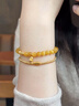 周大金 CHOW TAI KING正品帝王虎眼石手串女款輕奢吸金轉運手飾情人節生日禮物送女朋友 帝王虎眼石手串6MM【空運次日達】 曬單實(shí)拍圖