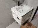 浦奧浴室柜陶瓷一體盆洗臉盆洗手盆柜組合馬桶側邊柜衛生間衛浴洗漱臺 60cm智能全鏡柜+陶瓷一體盆 曬單實(shí)拍圖