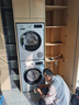 西門(mén)子（SIEMENS）iQ300洗烘套裝 10kg 智能除漬  強(qiáng)效除螨 滾筒洗衣機(jī)+10kg 熱泵烘干機(jī)  108AW+D80W 家電國(guó)家補(bǔ)貼 曬單實(shí)拍圖