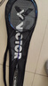 勝利一只1101暗黑色羽毛球拍+1只SP9506護腕 曬單實(shí)拍圖