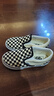 VANS范斯童鞋官方 Slip-On黑白棋盤(pán)格舒適一腳蹬小童帆布鞋 黑白棋盤(pán)格 26.5碼 實(shí)測內長(cháng)17cm 曬單實(shí)拍圖