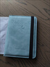 護照包保護套防盜刷卡套證件收納銀行卡包RFID出國旅行身份證夾套 【天藍色】可放兩本護照 PVC防消磁防盜刷 曬單實(shí)拍圖