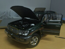 躍紀生 1:18 一汽豐田蘭德酷路澤LC100陸地巡洋艦越野車(chē)汽車(chē)模型車(chē)模 綠色 曬單實(shí)拍圖