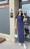 森馬（Semir）套裝女小心機(jī)短上衣高腰半身裙2025夏拼接蕾絲兩件套107425117010 曬單實(shí)拍圖