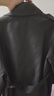 fano studios范洛Fano 都市摩登輕盈垂感經(jīng)典插肩袖雙排扣短風(fēng)衣外套女2025秋 花灰色第二批 S 曬單實(shí)拍圖