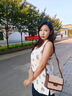 CinvaiKrose包包女包2025年新款斜挎包女士單肩包小方包媽媽包教師節(jié)禮物生日 卡其配棕【送女友老婆禮物走心】 曬單實拍圖