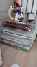 享樂(lè )屋桌面收納盒亞克力透明書(shū)桌置物架書(shū)籍書(shū)本整理盒多層文件架多功能 透明加長(cháng)5層 加厚PET 分類(lèi)收納 曬單實(shí)拍圖