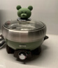 ERNTE昂特小綠鍋 3L電火鍋 電熱鍋 電煎鍋 家用多功能鍋 適合3~4人 EHP-24013S-OG 橄欖綠 曬單實(shí)拍圖
