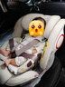貓頭鷹（SAVILE）妙轉(zhuǎn)PRO兒童安全座椅嬰兒汽車用寶寶0-4-7歲360度iSize可坐可躺 【升級(jí)款】妙轉(zhuǎn)pro 銀白 曬單實(shí)拍圖