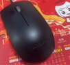 雙飛燕（A4TECH）N-810FXS 有線(xiàn)鼠標(biāo)靜享輕音筆記本臺(tái)式電腦辦公鼠標(biāo) 人體工學(xué)USB接口大手鼠標(biāo) 紳士啞黑 曬單實(shí)拍圖