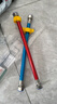 沐唯（muvi）電/燃氣熱水器波紋管進(jìn)出冷熱水管304不銹鋼防爆4分螺紋連接軟管 曬單實(shí)拍圖