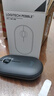 羅技（Logitech）時(shí)尚系列 PEBBLE鼠標 無(wú)線(xiàn)藍牙鼠標 辦公靜音鼠標 女性鼠標對稱(chēng)鼠標 鵝卵石造型 石墨黑 曬單實(shí)拍圖
