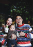 G.DUCKKIDS小黃鴨童裝親子裝毛衣秋冬套裝一家三四口針織衫母子女裝全家福裝 五彩斑斕加絨衛衣 90 建議1~2歲【 80-90cm】cm 曬單實(shí)拍圖