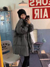 俞兆林棉衣羽絨棉服女冬季二棉外套2025冬季新款加厚韓系棉襖女中長(cháng)款女 灰色 M 【120-145斤】 曬單實(shí)拍圖