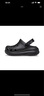 卡駱馳（crocs）經(jīng)典泡芙Clog男女一腳蹬懶人沙灘鞋 CR207521-001 36 曬單實(shí)拍圖