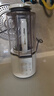 摩飛電器（Morphyrichards）破壁機 家用1.5L多功能柔音豆漿機加熱全自動(dòng)榨汁機攪拌機 3-4人預約保溫隔音降噪輔食機MR8201白 曬單實(shí)拍圖