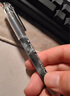 百樂(lè )（PILOT）P500中性筆水筆0.5直液式走珠筆簽字筆學(xué)生文具套裝辦公用品刷題筆高顏值（3黑1藍1紅）5支裝 曬單實(shí)拍圖