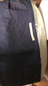 無(wú)印良品（MUJI）女式棉漢麻牛仔寬版褲女款褲子長(zhǎng)褲25年夏季女裝丹寧回潮BE1X0A5S 深藏青色 L （165/70A） 曬單實(shí)拍圖