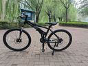 大行（DAHON）折疊山地車26英寸27速鋁合金避震碟剎成人運動自行車XAA673M 消光黑 曬單實拍圖