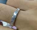 卡蒂羅蝶焰之契999銀飾情侶對戒一對戒指結婚求婚可調節生日禮物送女友 蝶焰情侶對戒/999銀/代寫(xiě)賀卡 曬單實(shí)拍圖