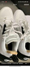 斯凱奇（Skechers）男鞋小白熊休閑鞋子厚底增高百搭運動(dòng)軟底老爹鞋女 白色/海軍藍色/WNV 37 曬單實(shí)拍圖
