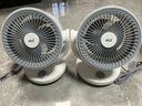 VCJ【德國品牌】空氣循環(huán)扇電風(fēng)扇家用臺式桌面節能輕音風(fēng)扇 機械旋鈕可搖頭3m線(xiàn) DQ212R 曬單實(shí)拍圖