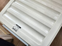 SPACEXPERT 衣物收納箱特大號塑料整理箱車載儲物箱60L灰色 1個裝 帶輪 曬單實拍圖