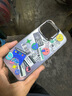 博巴特潮牌涂鴉標簽適用蘋(píng)果14手機殼磨砂半透明iPhone13Promax防摔16女 【白底  標簽搞怪表情】 iPhone15promax 曬單實(shí)拍圖