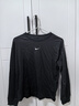 耐克（NIKE）勾勾大童寬松長(cháng)袖T恤冬季男女童純棉刺繡柔軟NIKE FZ5535 曬單實(shí)拍圖