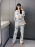 康喜月A類純棉夾層空氣棉月子服秋冬季產(chǎn)婦待產(chǎn)服產(chǎn)后喂奶哺乳期家居服 鯨落星沉【A類純棉夾層空氣棉】 L碼【適合120-140斤】 曬單實拍圖