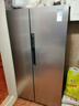 松下（Panasonic）[大白鯨]24年新品超薄平嵌505L大容量嵌入式對開(kāi)門(mén)風(fēng)冷無(wú)霜家用電冰箱 一級能效自由制冰 鈦灰銀 NR-EB51SPA-S 曬單實(shí)拍圖